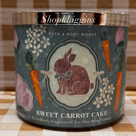 Bath & Body Works Other - NEW B&BW Sweet Carrot Cake 3 Wick Candle